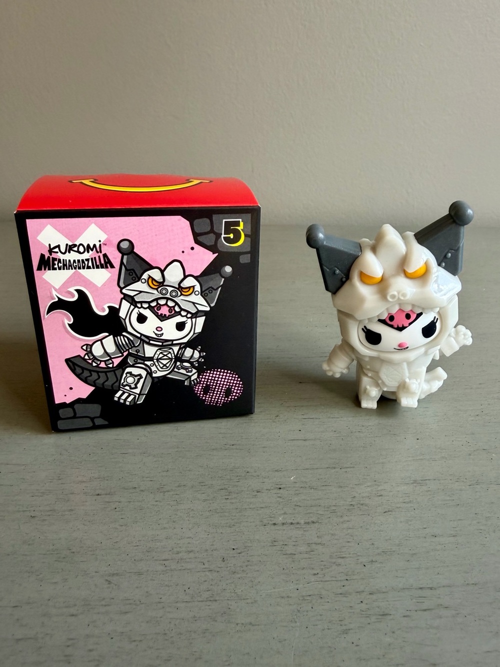 McDonald's Kuromi Mechagodzilla x Hello Kitty #5 Happy Meal Collectable 2026 NEW